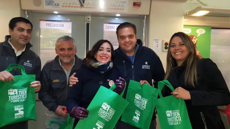 En la Región del Biobío  SERNATUR Y FESUR DAN INICIO AL 5TO VIAJE DEL “TREN DEL PATRIMONIO