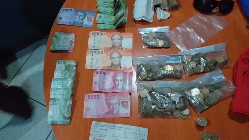 #Tomé CARABINEROS DE #RAFAEL DETUVO A UN ANTISOCIAL, QUE HABÍA ROBADO EN EL PEAJE DE LA RUTA DEL ITATA.