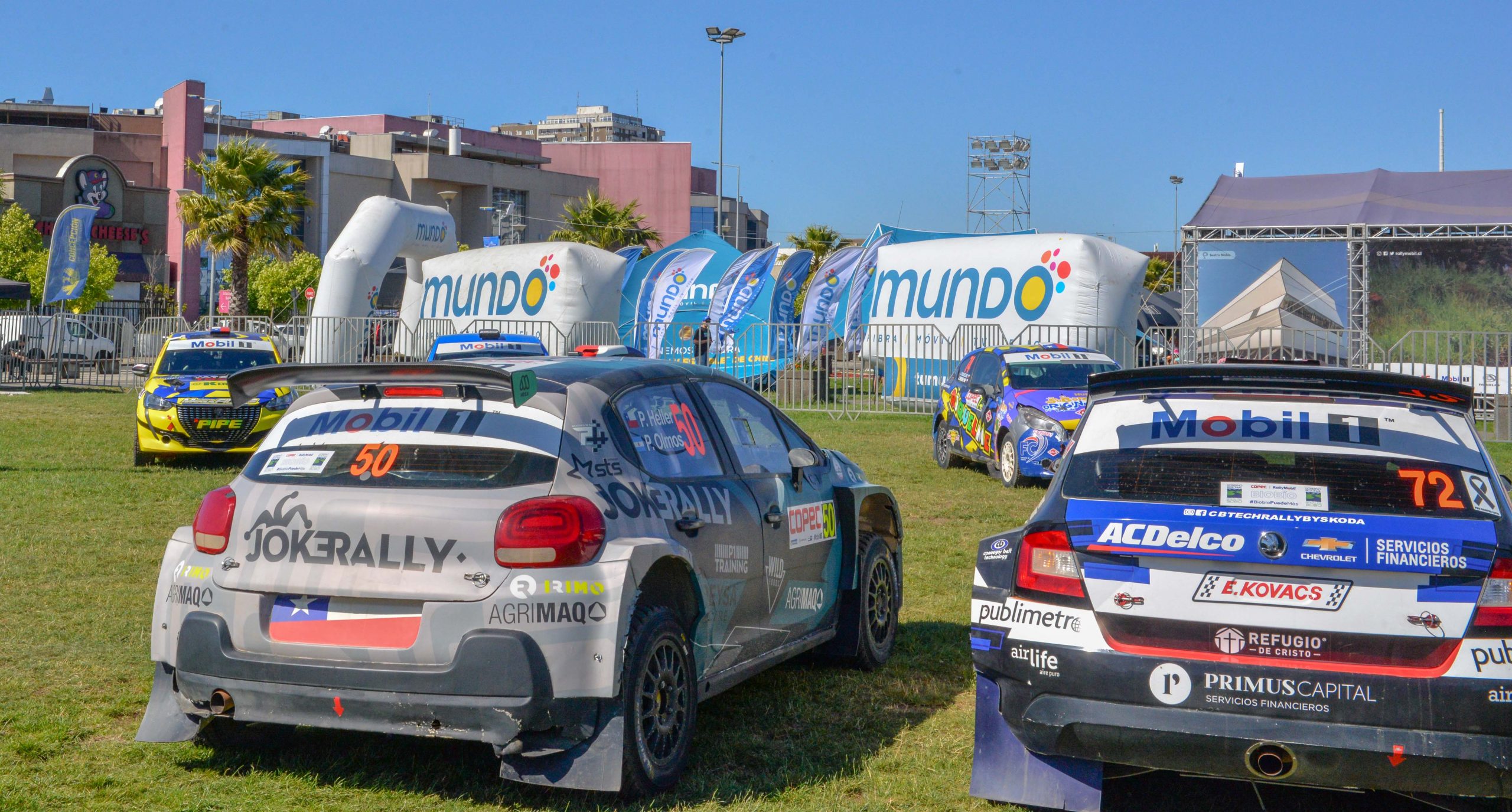 Rally Chile Biobío  Luego del Shakedown y la ceremonia inaugural en Los Ángeles, la competencia arranca muy temprano el viernes 29 en las comunas de Laja y San Rosendo.